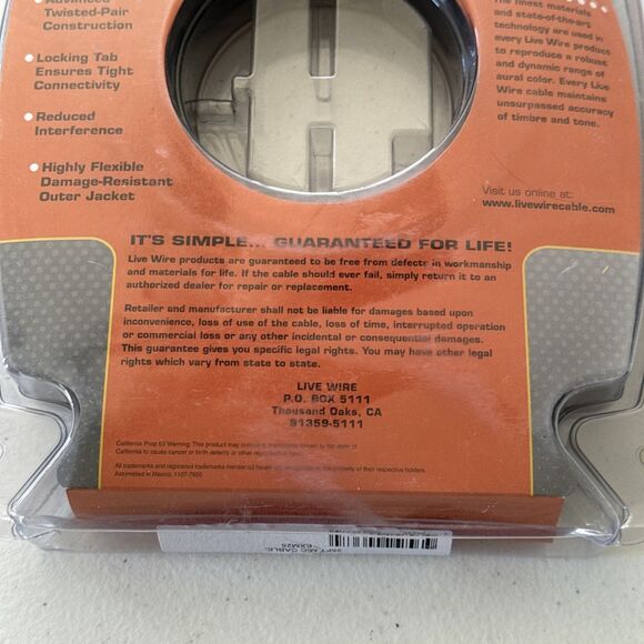 Live Wire Advantage 25 ft XLR Heavy Duty Microphone Cable w/ Sonicshield EXM25 - Picture 6 of 9